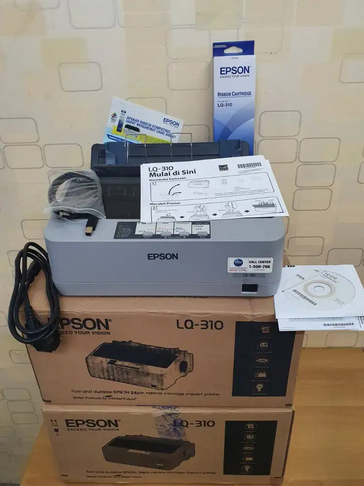 Printer Dotmatrix Epson LQ-310 Fullset Dus Bergaransi D