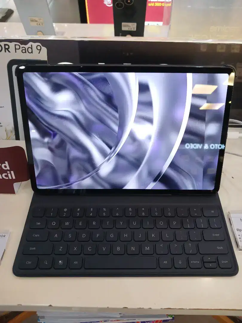 Honor Pad 9 8/256 free keyboard&pencil cash/cicilan