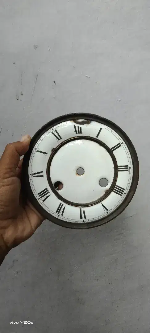 Plat dial jam RA antik