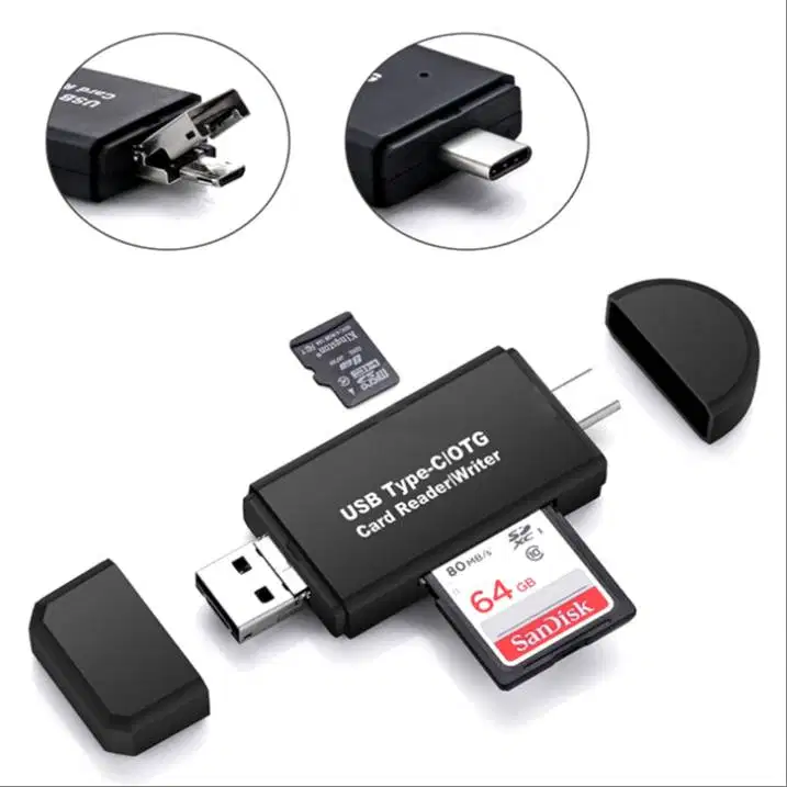 Card Reader OTG USB 2.0 Micro Type C OTG SD Card MicroSD