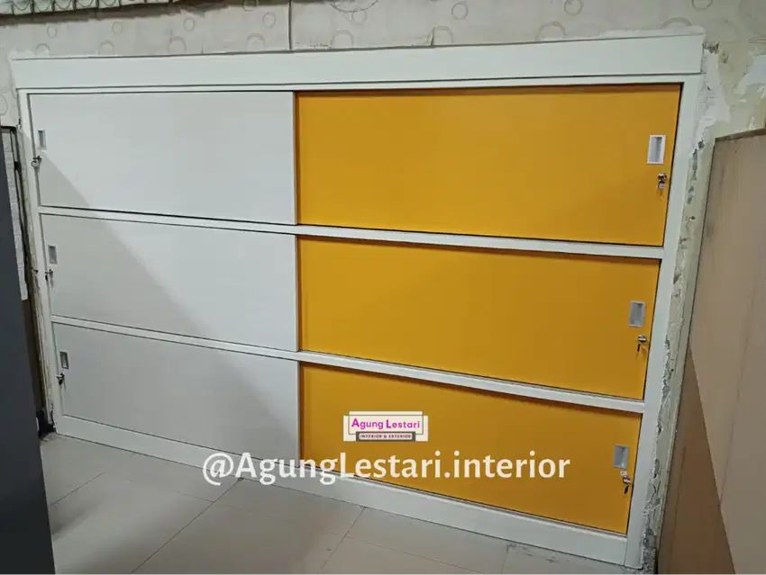 Rak Kantor Custom HPL/Rak kantor Minimalis/Custom Furniture Surabaya