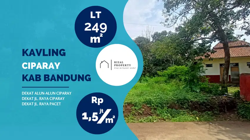 Tanah Strategis Ciparay! Langsung Akad Notaris, Lokasi Berkembang!