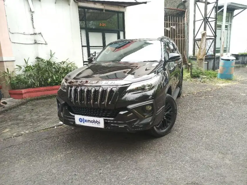 KM Rendah - TOYOTA FORTUNER 2.4 4x2 VRZ TRD SOLAR A/T 2020 HITAM
