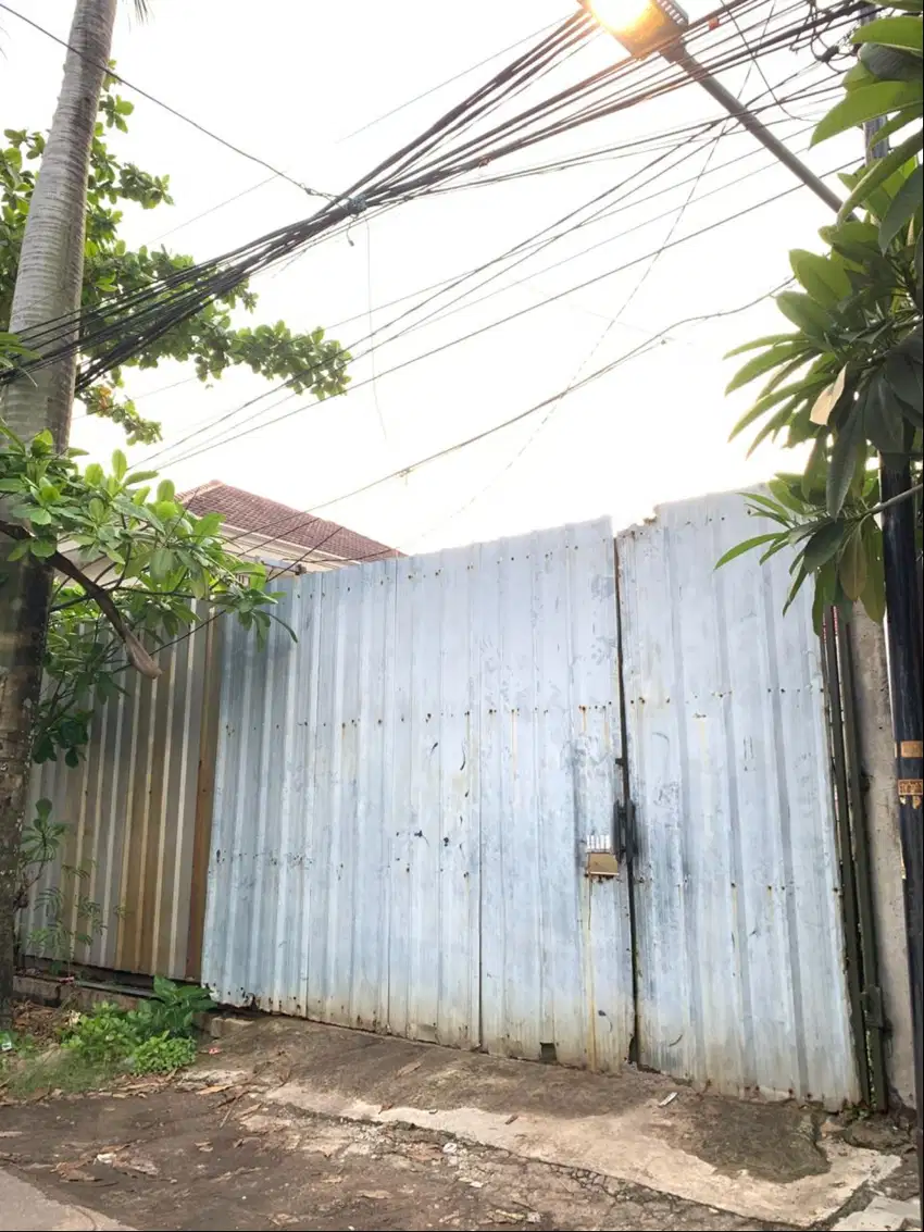 Kavling Jl Duri Intan Raya 295m2 SHM Row Jalan Lebar Strategis
