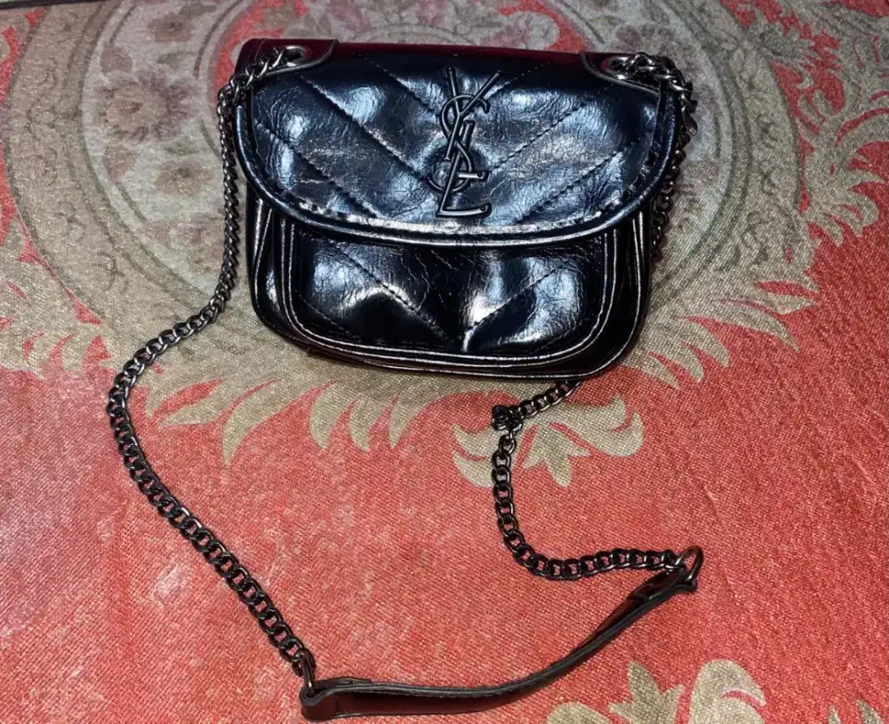 Sling bag YSL hitam