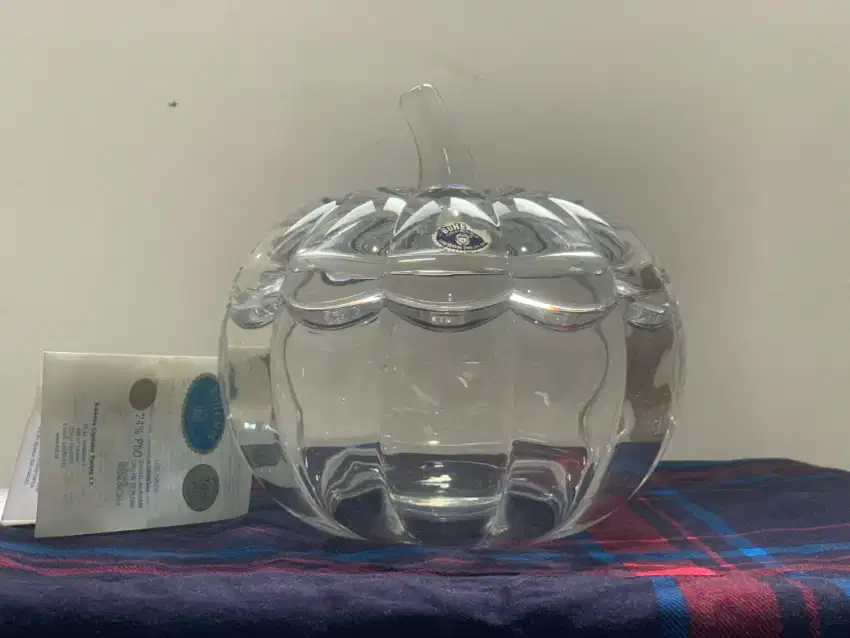 Crystal Bohemia pumkin