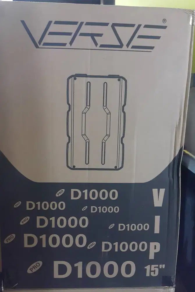 VERSE D1000-15 NEW - 1200W, High Performance Speaker - VIP 15