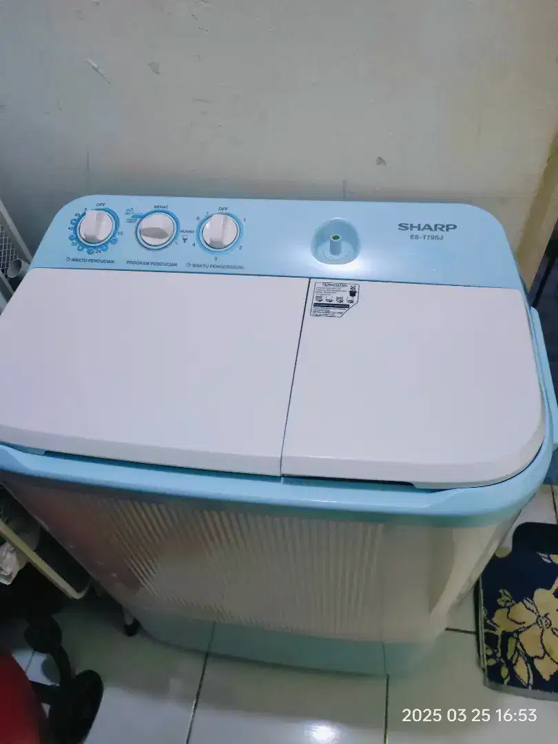 Mesin Cuci Sharp 2 tabung jual murah
