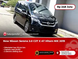 [ KM 33RB ] Nissan Serena 2.0 C27 X Captain Seat AT Hitam 2019/2020