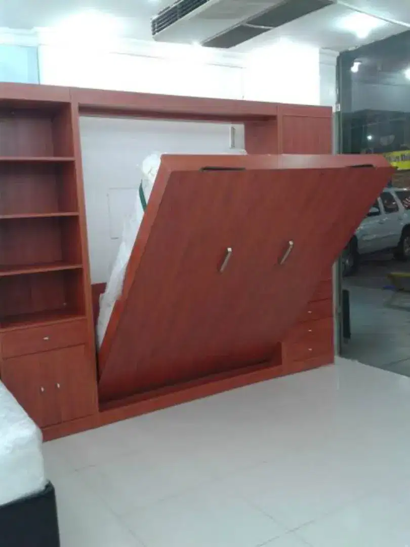 Tempat tidur lipat, WALBED MURPHY BED bisa castm sesuai keinginan