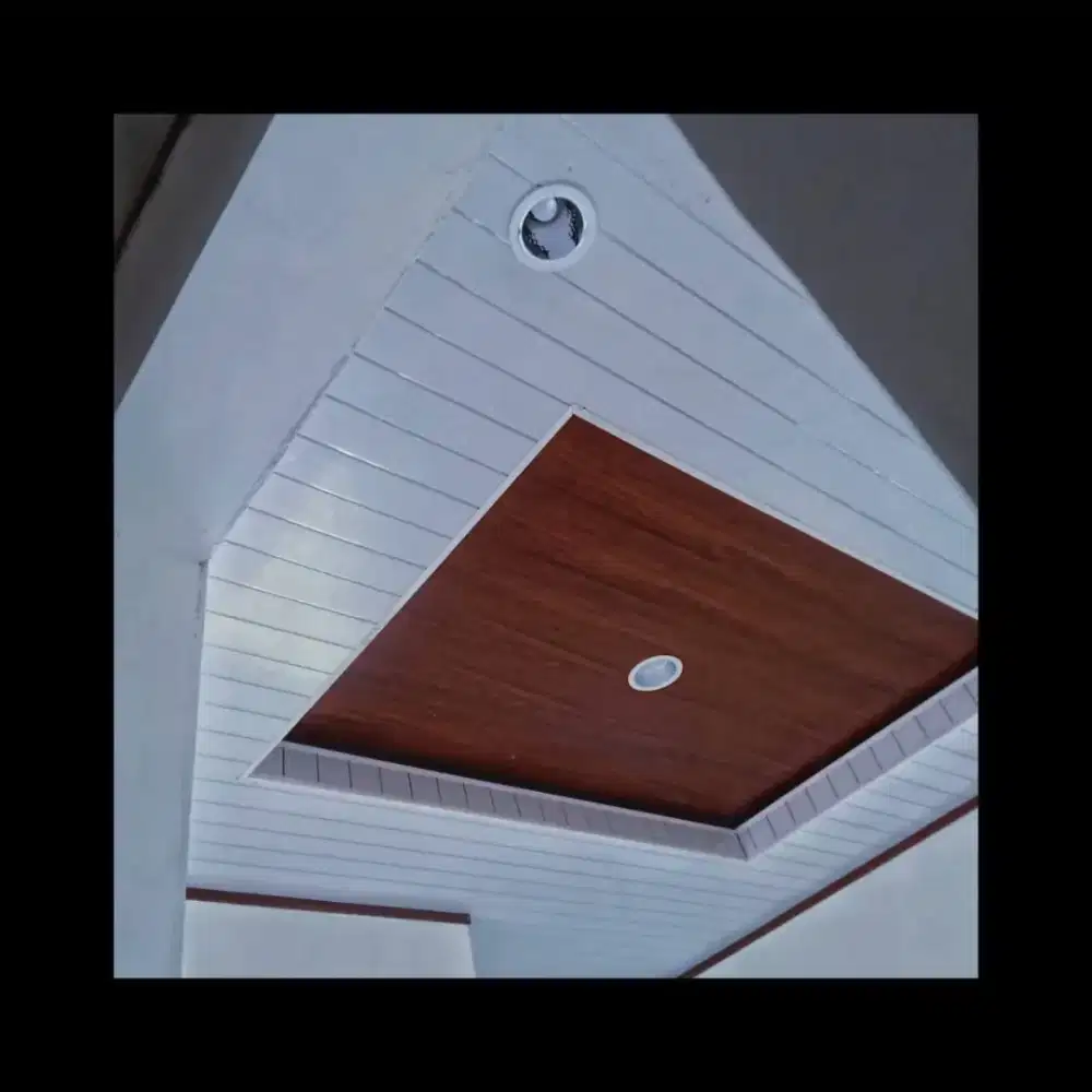 Plafon pvc,gypsum dan atap bajaringan