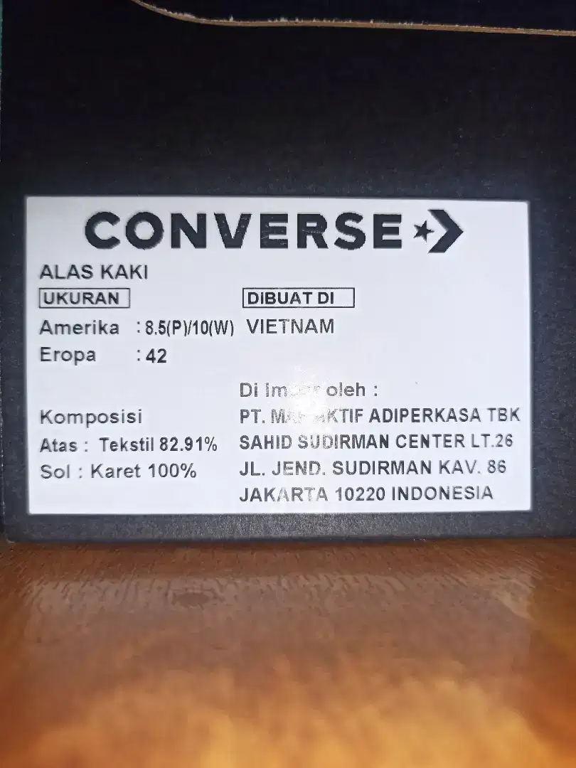 Sepatu Converse Original One Star