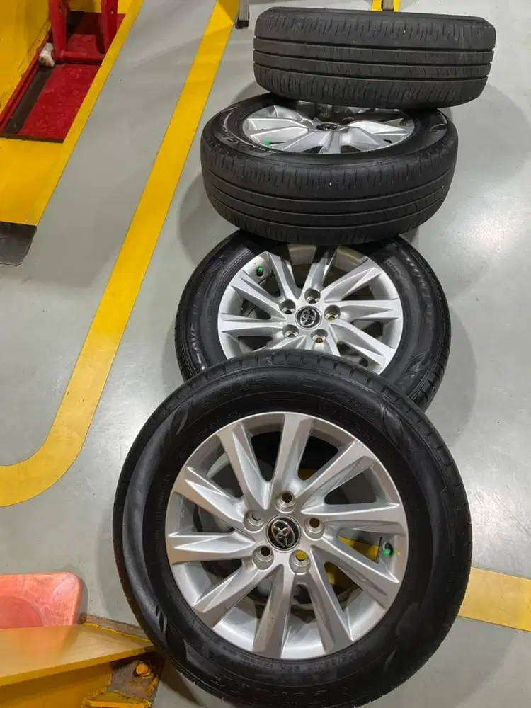 Dijual Velg ori zenix R16 + Ban Dunlop 205/65/R16