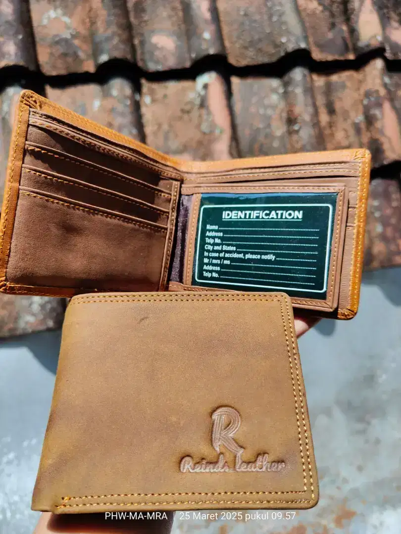 Dompet kulit sapi asli ( BISA COD )