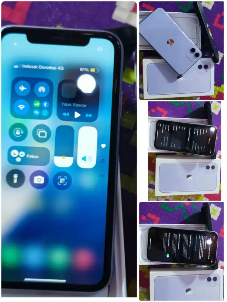 IPHONE 11 128,ex Inter  Permanet resmi Bea Cukai