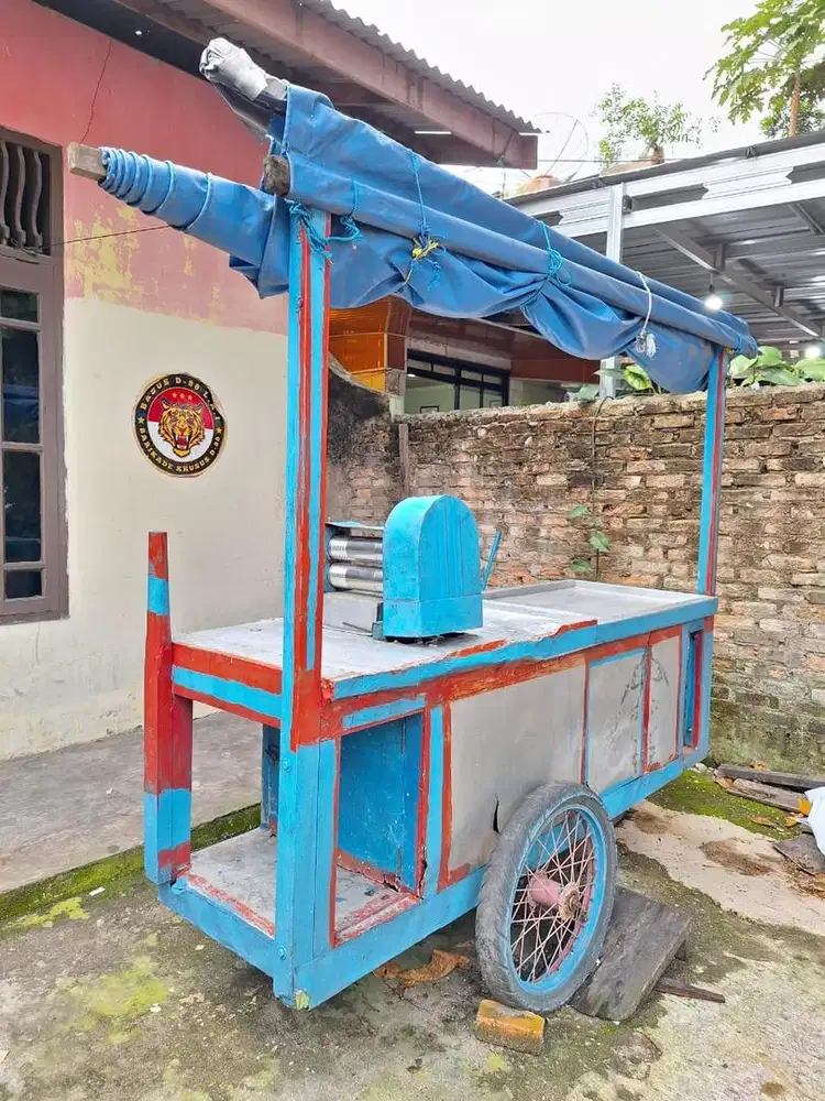 dijual gerobak tebu