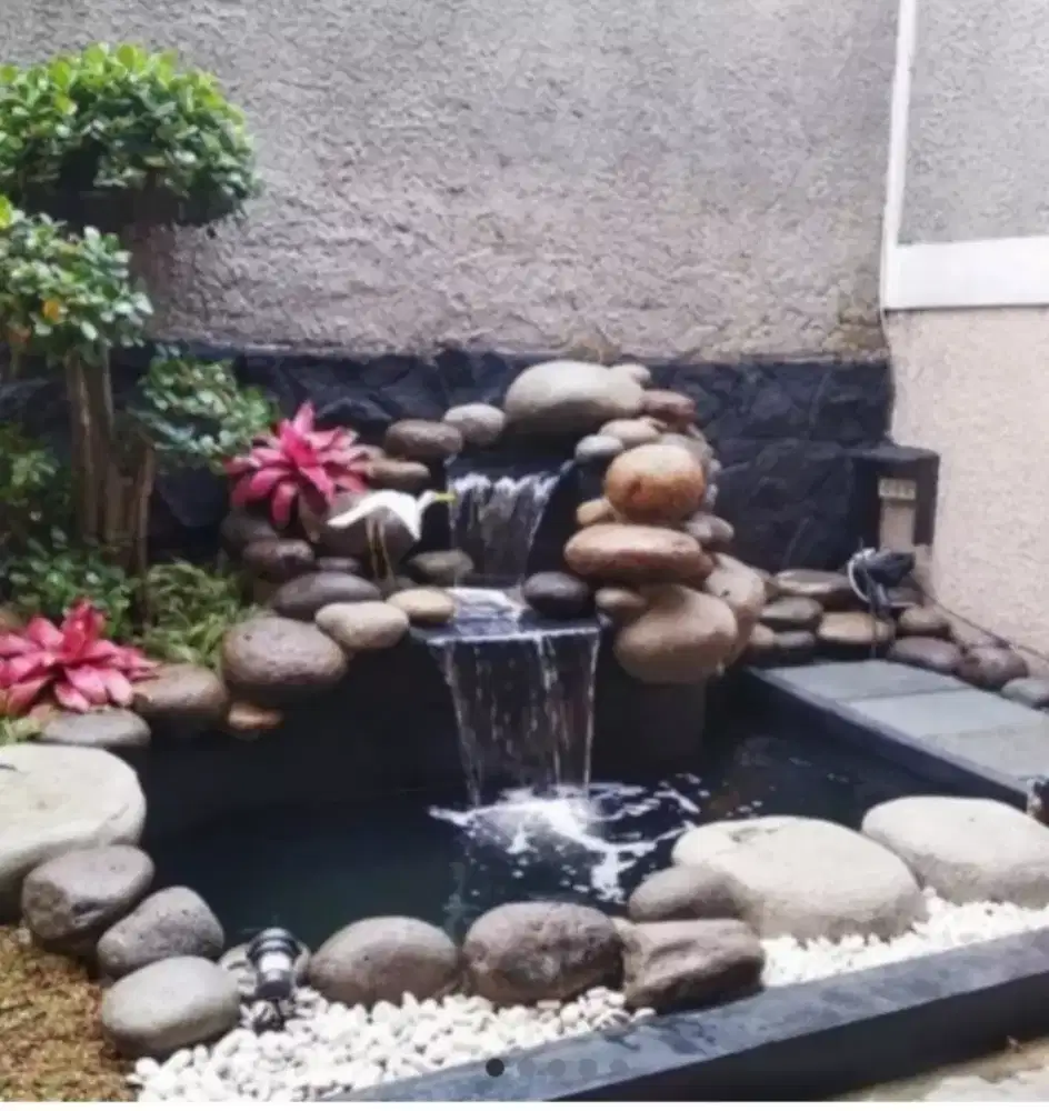 Kolam ikan model Alami