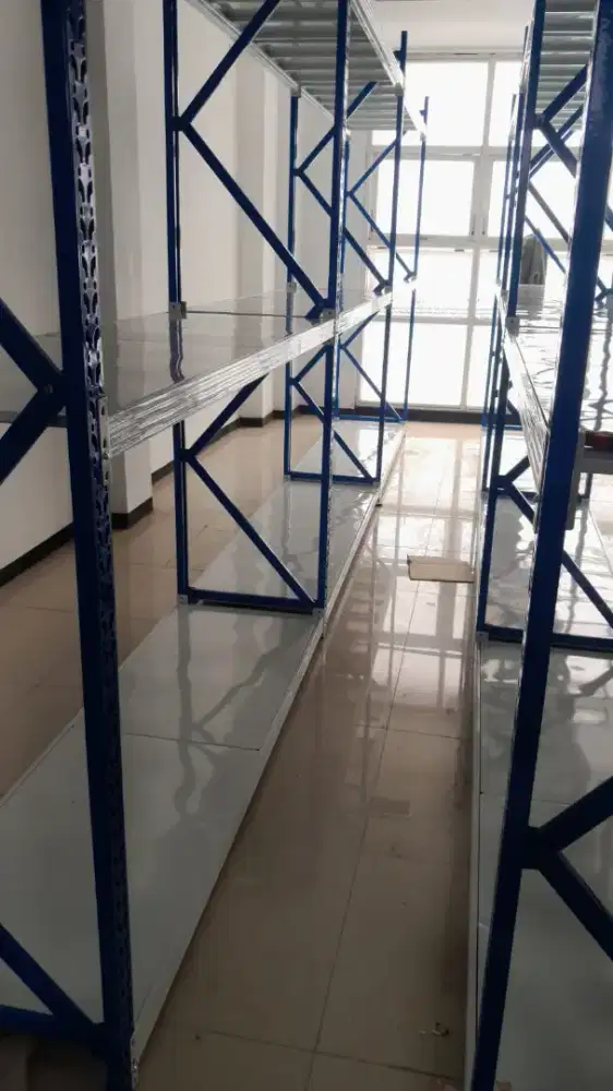 Rak industri rak gudang 1 ton garansi siap kirim