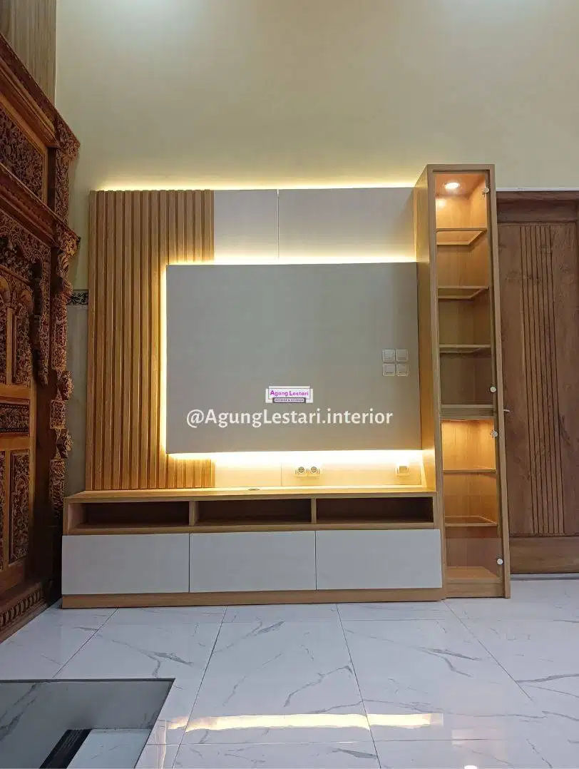 Custom Backdrop/Backdrop Aesthetic/Backdrop Serat Kayu HPL/Backdrop