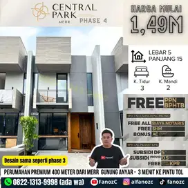 Central park merr surabaya, rumah modern, perumahan di surabaya, thp 4