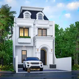 Rumah Baru mewah American style di Jagakarsa Jaksel