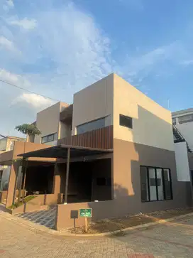 Hunian Minimalist Modern 2 Lantai dibawah 1 M