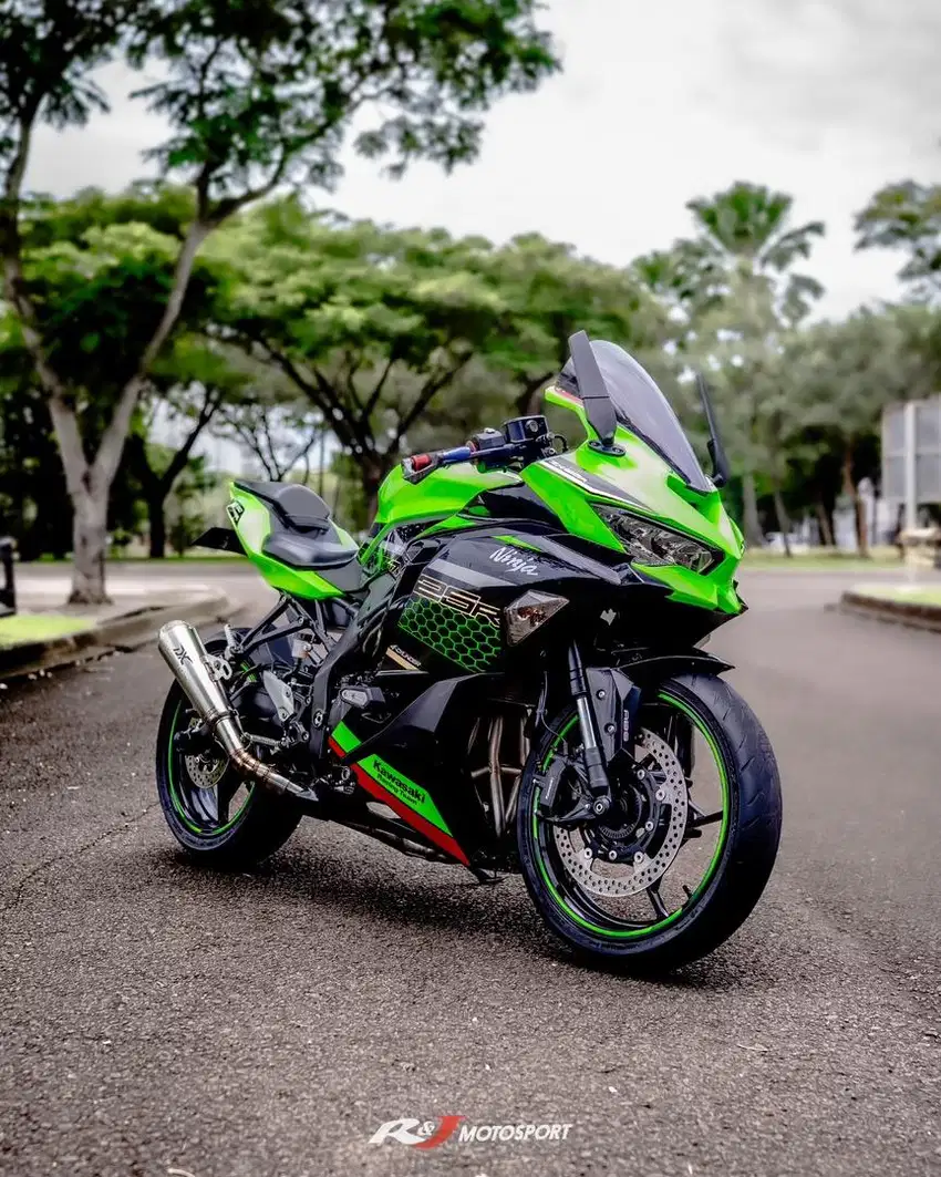 (Full Paper) Kawasaki ZX25r Nik 2021 ABS Warna Hijau Knalpot DX