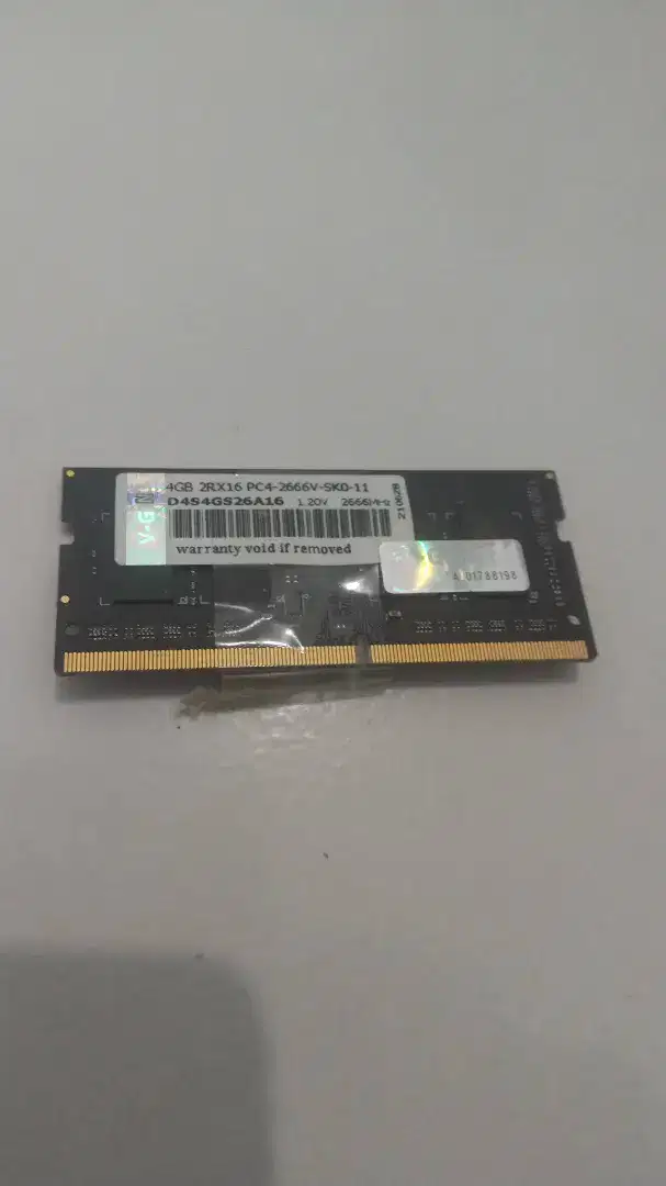 RAM Laptop DDR4 4GB PC4 2666V VGen