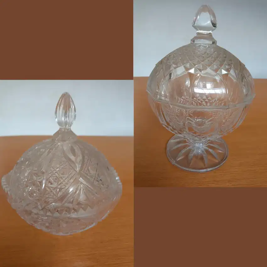 Toples kristal 2 buah