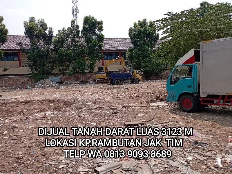 Dijual Tanah Kavling di Jl. Tb. Simatung Kp. Rambutan Jakarta Timur