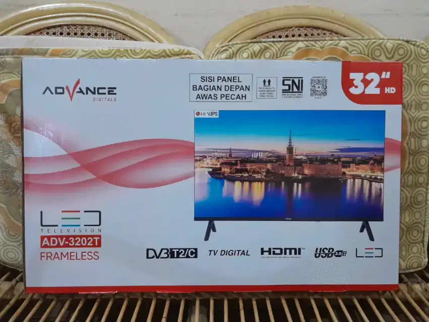 Tv LED digital ADVANCE 32 inch ( tanpa set to box ) Promo...