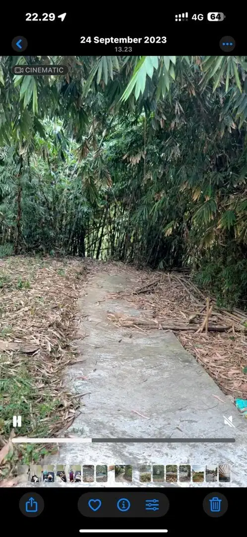 Tanah SHM - kontur cakep view sungai alami