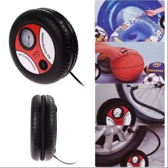 Pompa Ban Angin Mobil Elektrik Air Compressor Sepeda Motor Kasur 12V