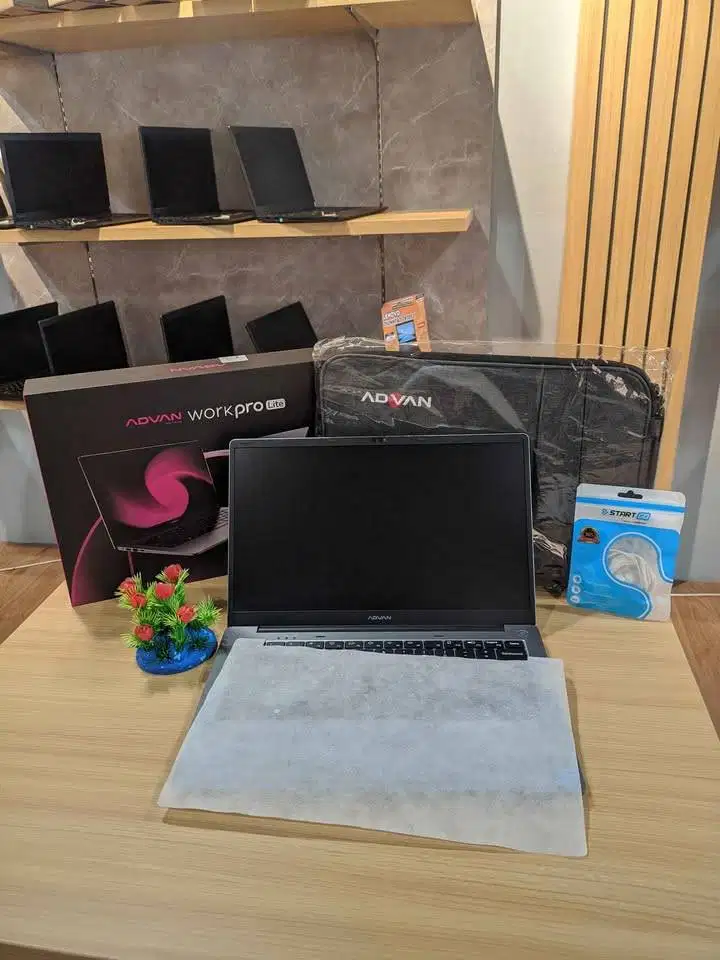 Laptop Baru Advan Work Pro Lite Core i3 gen 12 ram 8GB SSD 256GB