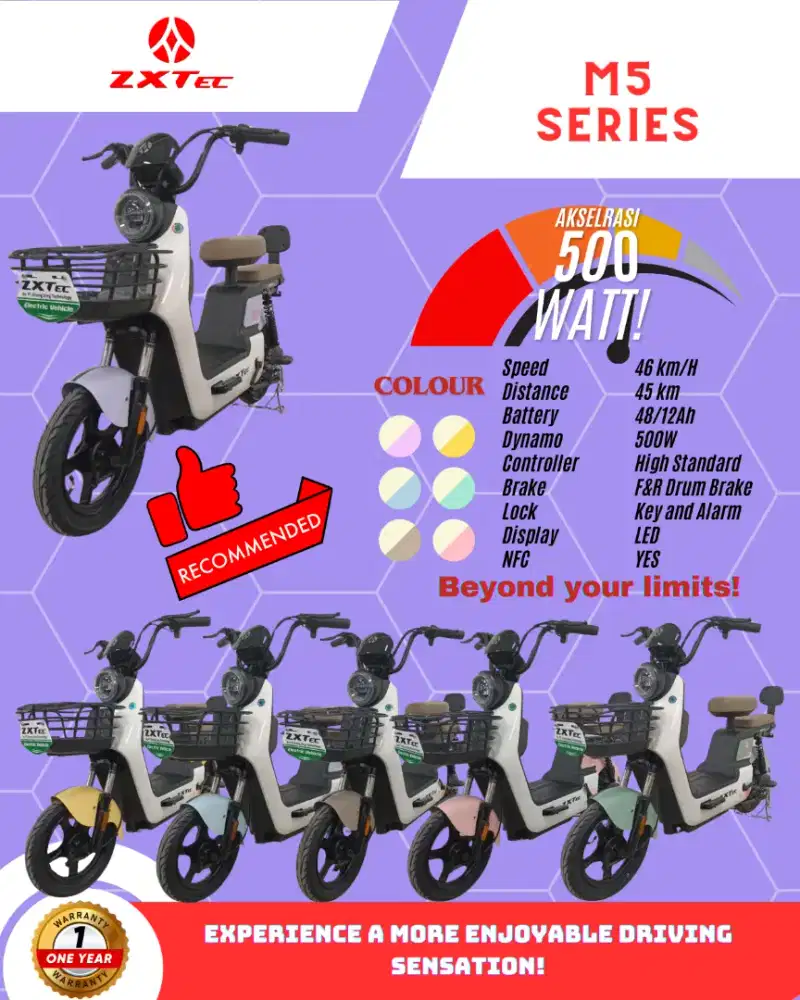 Sepeda listrik ZXTec