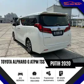 ALPHARD G 2.5 AT km 12 ribu 2020