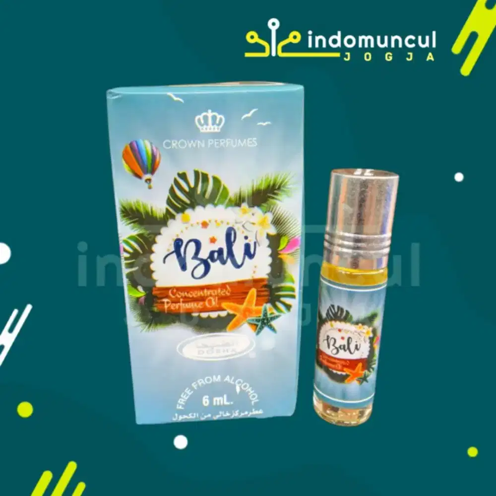 Bali parfum minyak wangi arab 6ml dobha, original