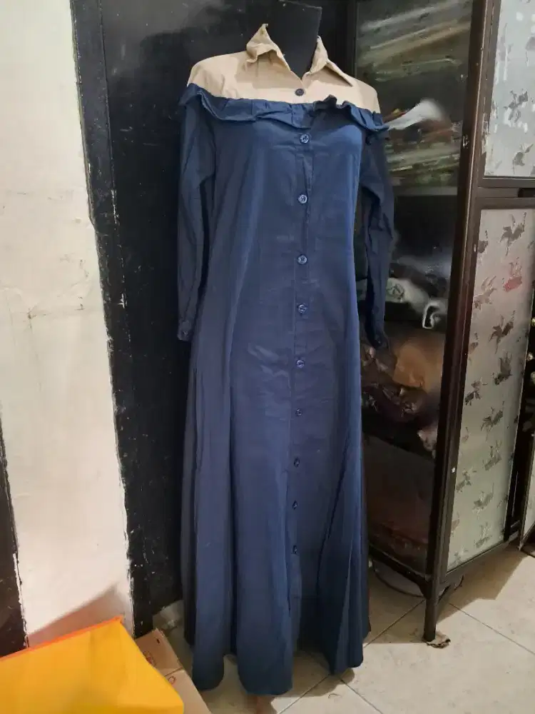 Dress Press Body Katun Strech