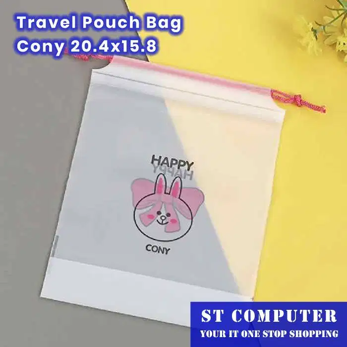 Travel Pouch Bag Cony 20.4x15.8 Isi 6