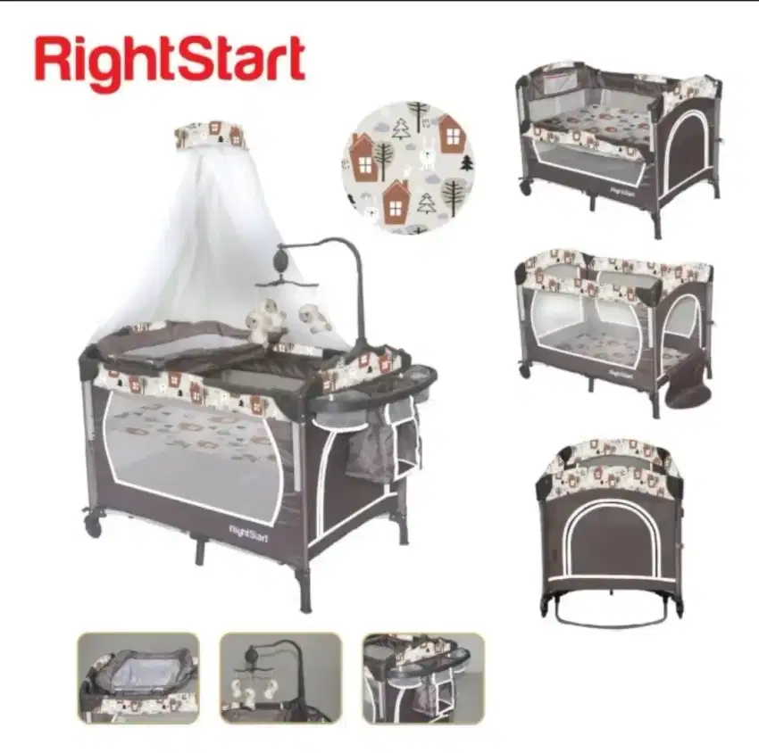 Box Bayi RighStart Cuma 1 Bulan Pakai Pas Bayi Baru Lahir