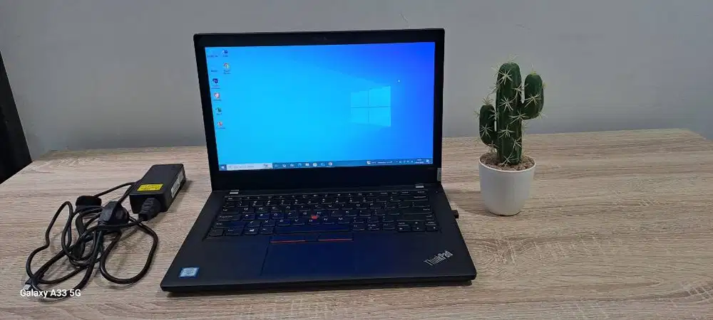 Laptop Lenovo ThinkPad T480 core i5 gen 8 harga terjangkau free tas