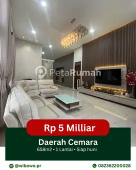 DIJUAL VILLA FULL FURNISH JALAN CEMARA GANG RAMBUTAN