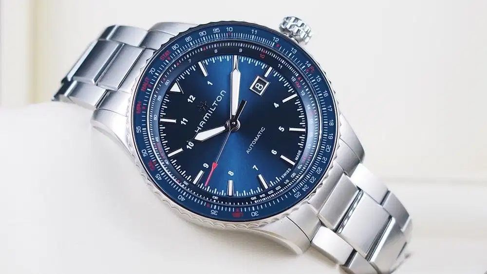 HAMILTON KHAKI AVIATION CONVERTER AUTOMATIC STEEL 42MM