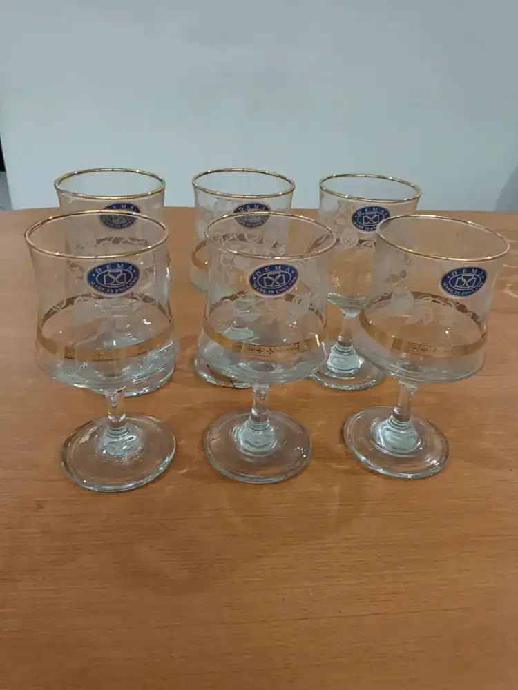 Gelas Dema made in England