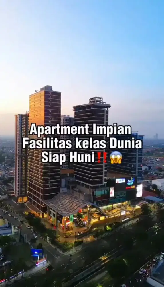 Disewakan dan Dijual Apartemen
