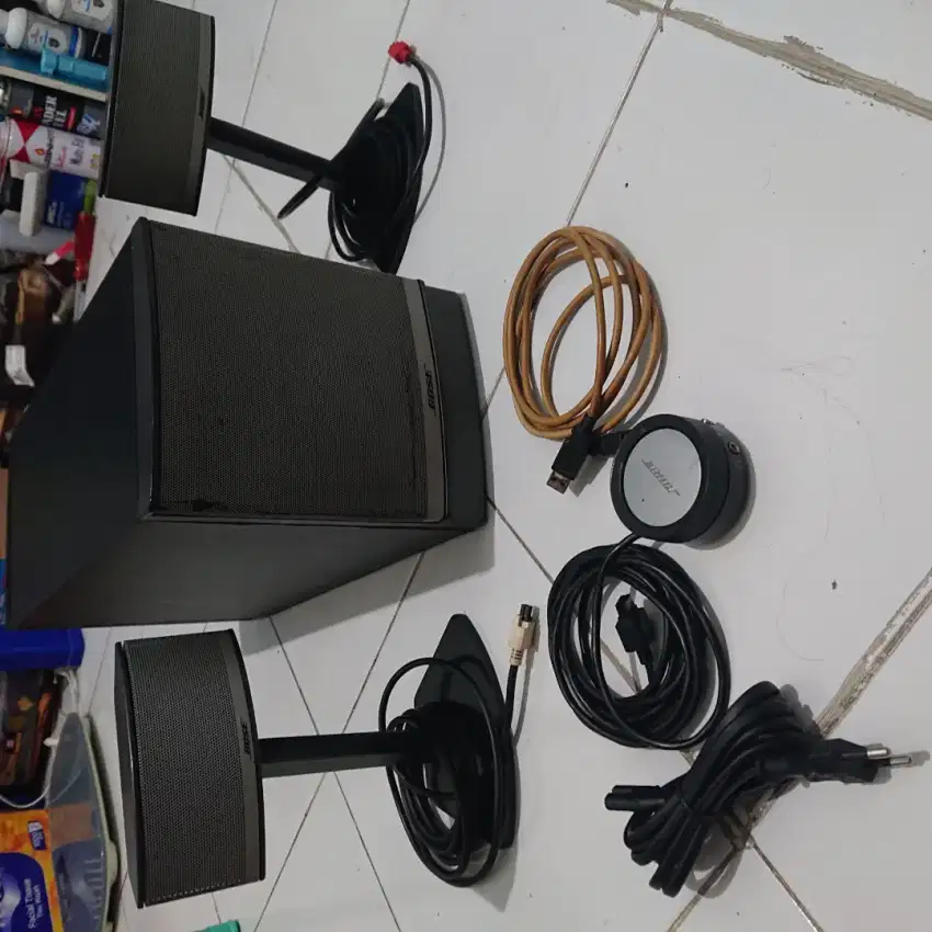 speaker pc bose companion 5 sound system lengkap normal nego