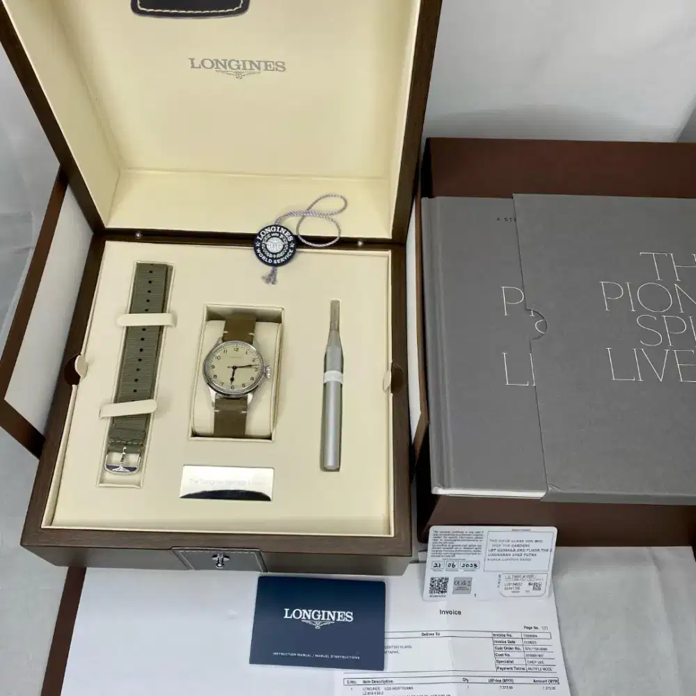 [For Sale] Longines Heritage Military L28194932 Like New (2023)