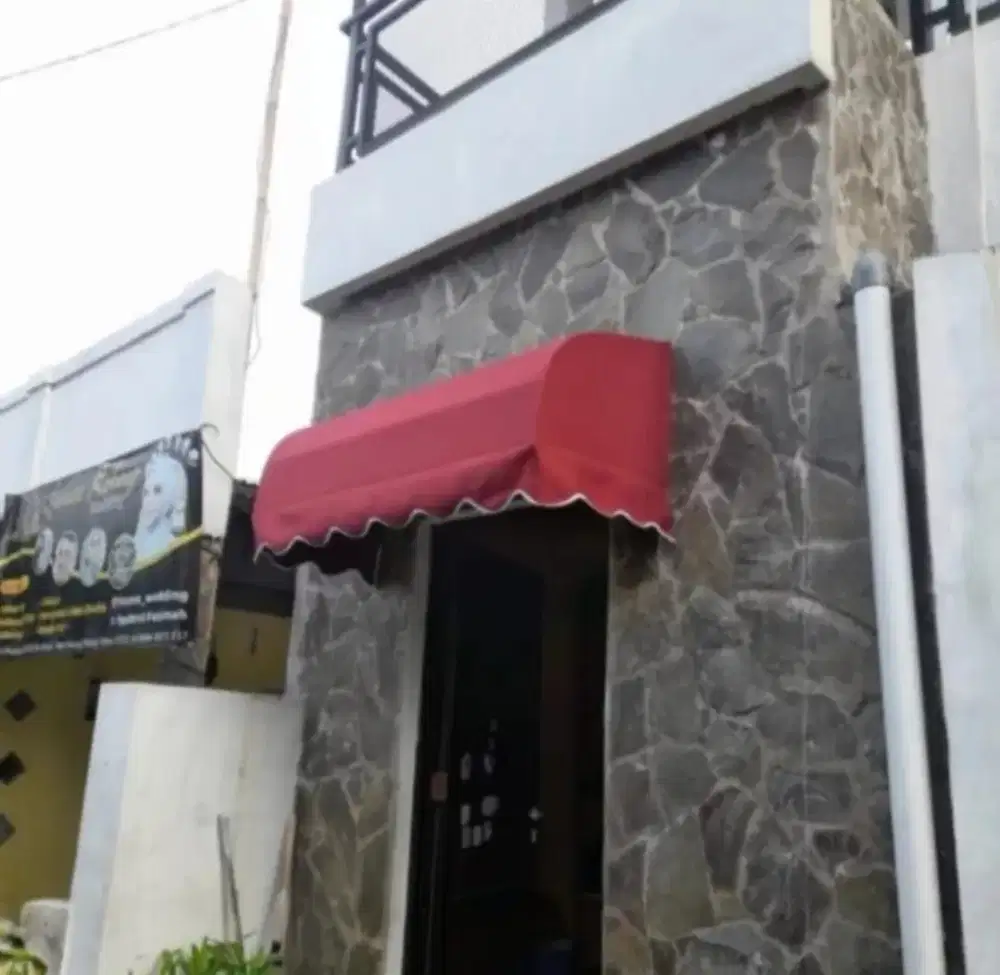 Kanopi kain awning penutup jendela