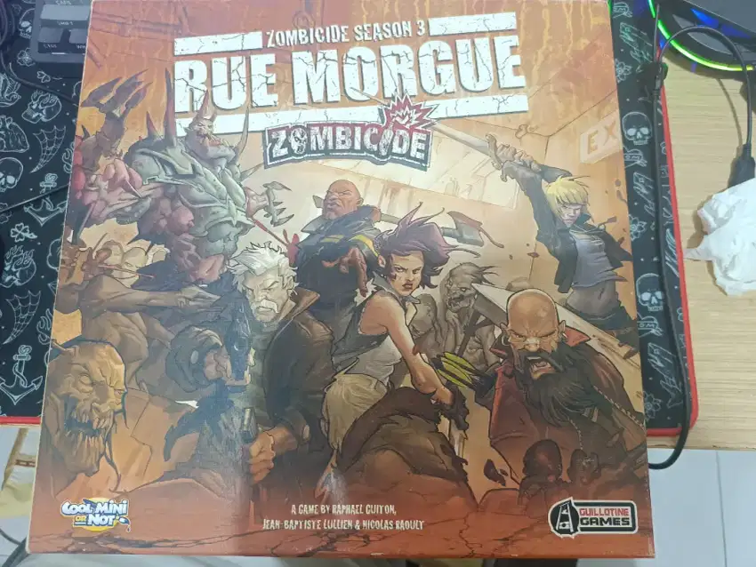 Board Game :Zombiecide Season 3 Rue Morgue