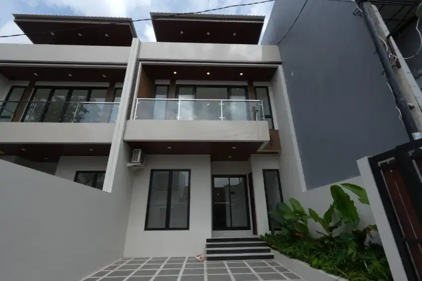 Rumah baru modern siap huni, Lt.96 Lb.125 Rp.1,55 M di pamulang